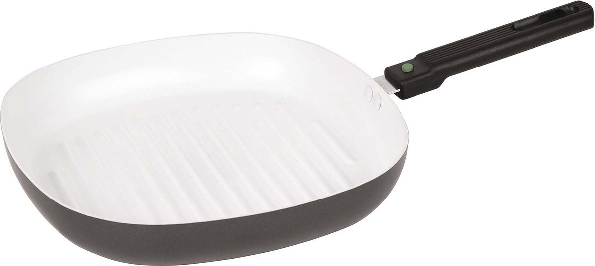 Bo-Camp – Grillpfanne – Sprint Eco – abnehmbarer Griff – 26 x 26 cm