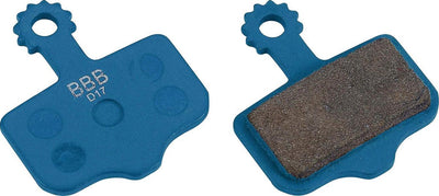 Bbb Cycling Fahrradbremsbeläge – Disc Stop – Bremsbeläge MTB und Trekkingrad – kompatibel mit SRAM Avid Scheibenbremsen – Blau – BBS-441t