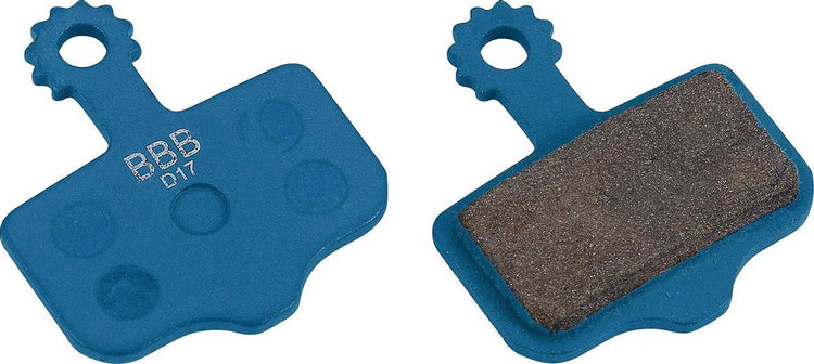 Bbb Cycling Fahrradbremsbeläge – Disc Stop – Bremsbeläge MTB und Trekkingrad – kompatibel mit SRAM Avid Scheibenbremsen – Blau – BBS-441t