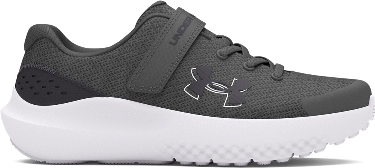 Under Armour UA BPS Surge 4 AC-Gry Jungen-Sportschuhe – Castlerock – Anthrazit