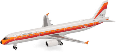 Herpa Airbus A321 American Airlines PSA Heritage Lackierung