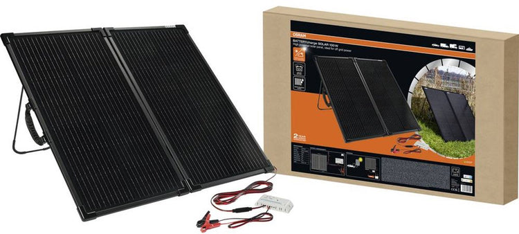 Osram Automotive BatteryCharge Solar 100 W monokristallines Solarpanel 100 W 12 V, 5 V