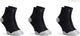 Rogelli Core Laufsocken – 3er-Pack – Schwarz Grau – 44 47
