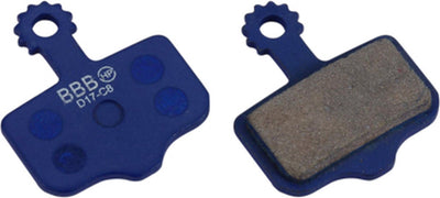 BBB Cycling Fahrradbremsbeläge – Discstop HP – Bremsbeläge Allround Cross-Country – kompatibel mit SRAM Avid Scheibenbremsen – Blau – BBS-441