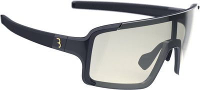 BBB Cycling Chester Narrow PH – Fahrradbrille mit photochromen Gläsern – 100 % UV-Schutz – Fahrradbrille für Damen und Herren – schmale Passform – photochromatische Sportbrille – Schwarz – Bsg-73ph