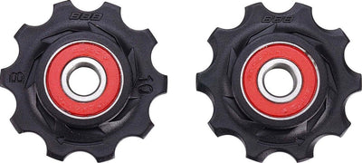 BBB Cycling Keramik-Umwerferräder Shimano, Campagnolo Sram – 7-Gang, 8-Gang, 9-Gang, 10-Gang – langlebig – schwarz – 10 Zähne – Rollerboys Keramik BDP-11