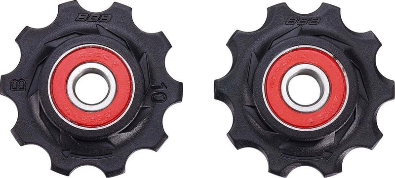 BBB Cycling Keramik-Umwerferräder Shimano, Campagnolo Sram – 7-Gang, 8-Gang, 9-Gang, 10-Gang – langlebig – schwarz – 10 Zähne – Rollerboys Keramik BDP-11