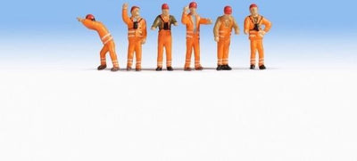 Noch 36275 n Rangierpersonalfiguren bemalt, stehend