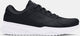 Under Armour ua Edge lthr-blk Herren-Sportschuhe – Schwarz – Weiß
