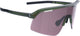 Bbb Cycling Valor Flux Professionelle Radsportbrille für Damen und Herren – kontrastreiche Sportbrille – Radsportbrille mit Flux-Linse – beschlagfrei – mattgrün transparent – BSG-81