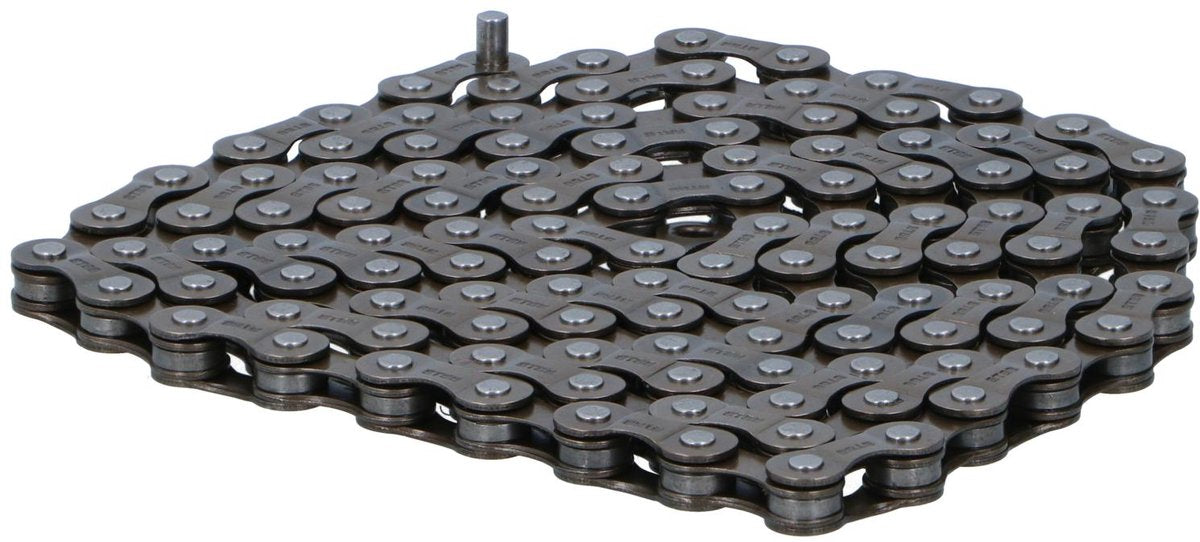 Kinzo Bicycle Gear Fahrradkette 7 8 Gang – Schaltkette für Fahrrad und E-Bike – 116 Glieder – inklusive Kettenglied – 1 2 x 3 32 Zoll