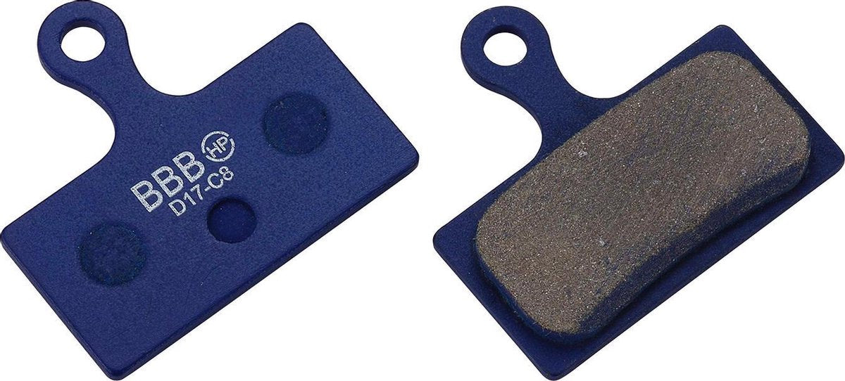Bbb Cycling Disc Stop Bremsbeläge – Scheibenbremsbeläge – kompatibel mit Shimano XTR 2011 Scheibenbremsen – Blau – BBS-56