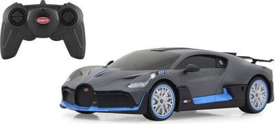 Jamara RC-Fahrzeugauto – 402111 RC-Sportwagen Bugatti Divo – Schwarz – 2,4 GHz RC-Modell fertig – 1:24 gesteuertes Auto