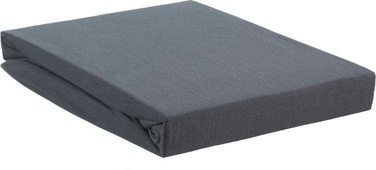 Beddinghouse – Jersey-Stretch – Spannbettlaken – 90 x 220 cm – kühles Grau – Premium-Qualität