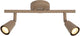 Lucide Tiana - Wall Spot Wandleuchte - 2xGU10 - Taupe | wesentlich