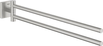 Grohe Start Cube Handtuchhalter – Supersteel (Edelstahloptik) 40976dc0