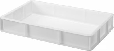 Hendi Pizzateigbox Gn 1 1 – stapelbar – leicht zu reinigen – 530 x 325 x 90 mm – weiß