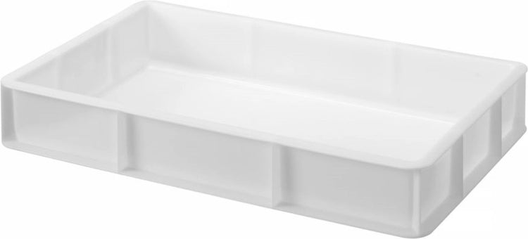 Hendi Pizzateigbox Gn 1 1 – stapelbar – leicht zu reinigen – 530 x 325 x 90 mm – weiß