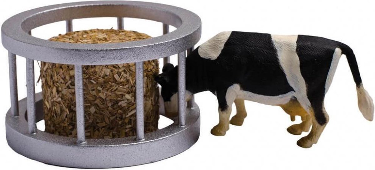 Kinder Globe Globe Feed Ring mit Kuh 1:32