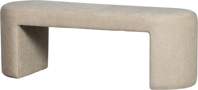 Wood Jacob Bank – Chenille – Natur – 46 x 130 x 46