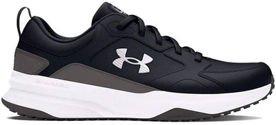 Under Armour UA Charged Edge-Blk Herren-Sneaker – Schwarz – Castlerock – Weiß