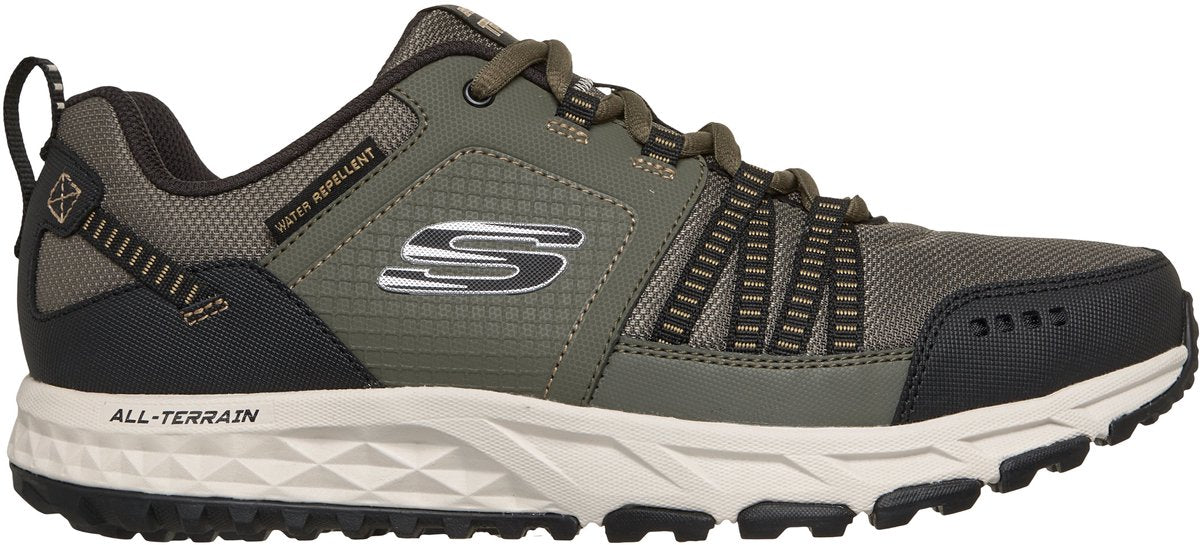 Skechers Escape Plan Herren-Wanderschuhe – Oliv