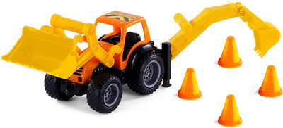 Cavallino Toys Cavallino Grip Bagger -Traktor mit Gummireifen, 38,5 cm