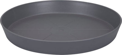 Elho Loft Urban Dish Round 41 – Outdoor-Gericht – ø 41,0 x H 5,2 cm – Anthrazit