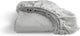 Cinderella - Weekend - Spannbettlaken - Boxspring geeignet - 100 % Baumwolle - 90x200 cm - bis 25 cm Matratzenhöhe - Hellgrau