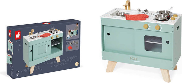 Janod – Küche – Loft – Spielküche aus Holz