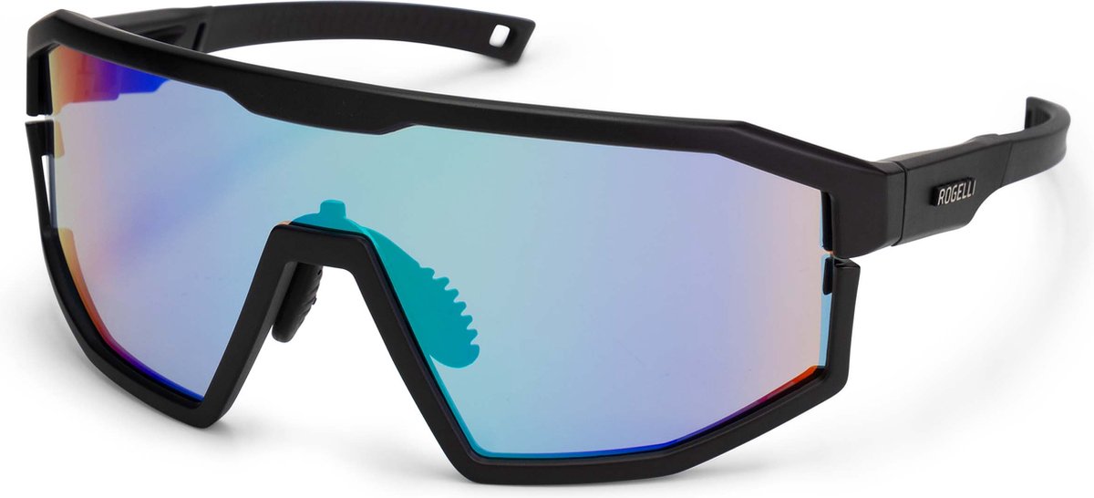 Rogelli Recon Fahrradbrille für Damen und Herren – Schwarz Nordic Light