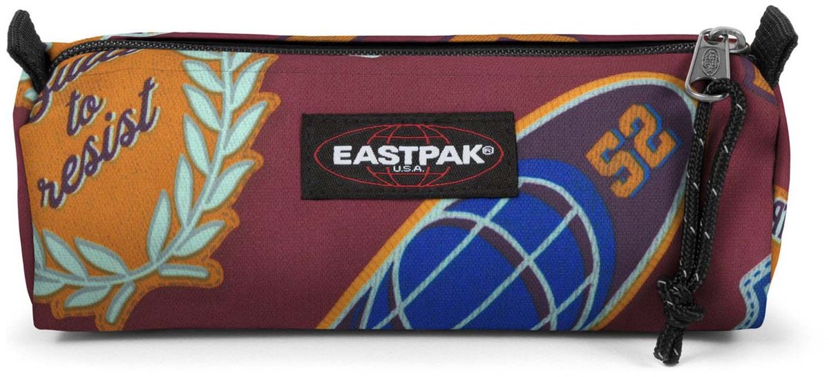 Eastpak Benchmark Single Federmäppchen – Clash Burgundy