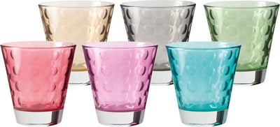 Leonardo Optikgläser sortiert 220ml - Set 6