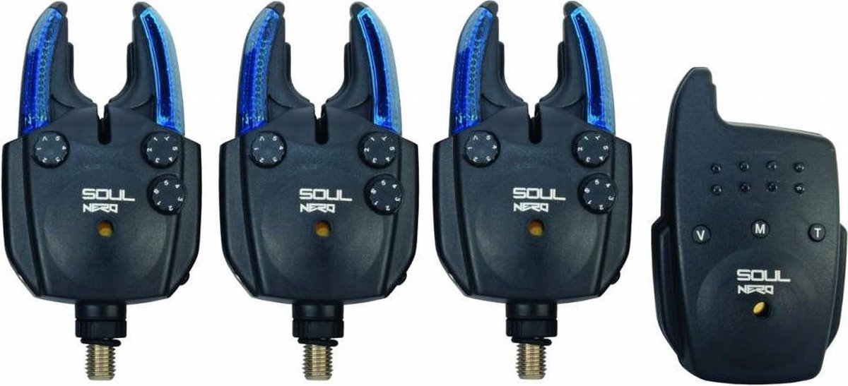 Soul Nero Bissanzeiger-Set 3+1 – erweiterbares Bissanzeiger-Set mit Luxus-Etui
