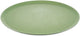 Koziol Teller rund, 25,5 cm, 4er-Set, Bio, Blattgrün - | Platte verbinden