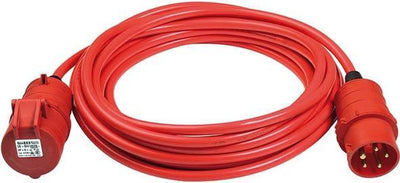Brennerstuhl Bremaxx CEE-Verlängerungskabel IP44 25m signalrot AT-N07V3V3-F 5G1,5