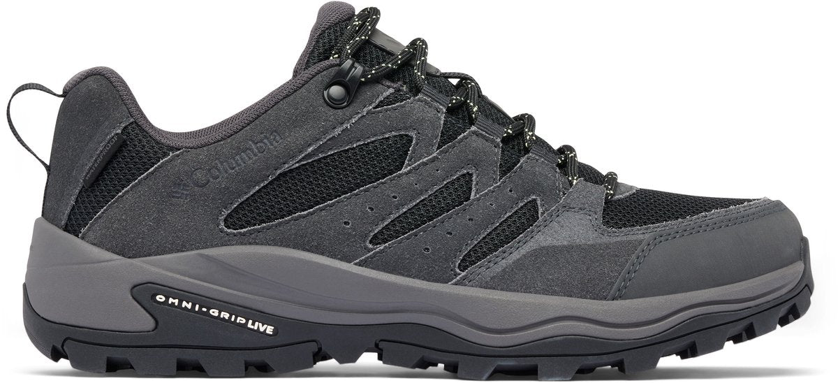 Columbia Redmond™ IV Low wasserdichte Damen-Wanderstiefel – Schwarz, Citron Haze
