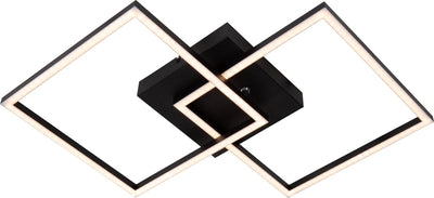 Lucide Arianne - Deckenleuchte (Deckenleuchte) - LED - CCT - 1x23W 2700K 4000K - Schwarz