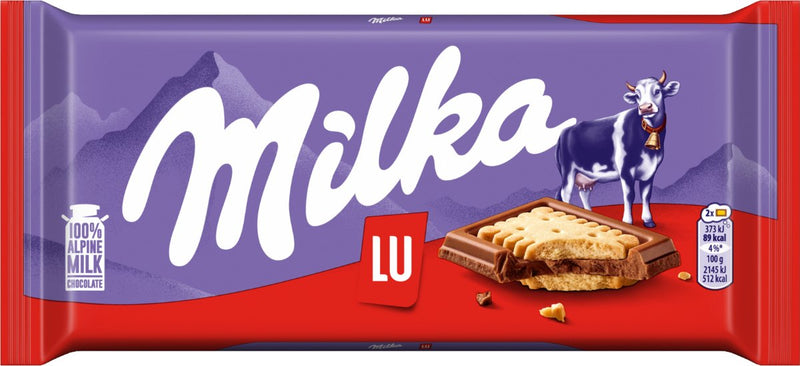 Milka Tablette lu (18x 87gr)