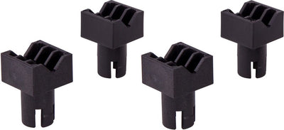Wolfcraft - 4 Spannbacken für Arbeitstisch - Arbeitsplattenklemme - Werkbankklemme - 6172000