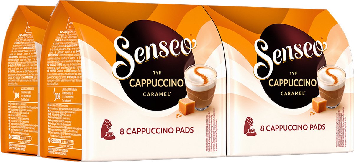 Senseo Cappuccino Karamell (4x 8 Kapseln)