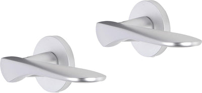 Impresso Türgriff – Watford – für den Innenbereich – rund – Aluminium – 2 Stück