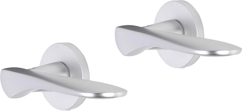 Impresso Türgriff – Watford – für den Innenbereich – rund – Aluminium – 2 Stück