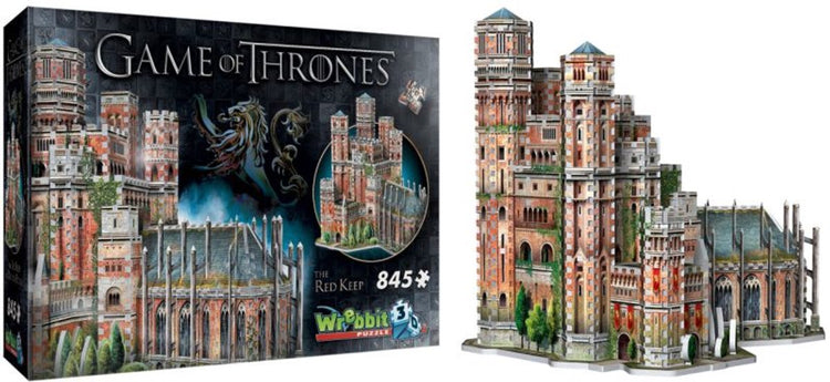 Wrebbit der rote Bergfried – Game of Thrones 3D-Puzzle 845 Teile