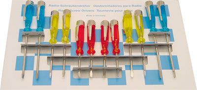 Carpoint Montageschraubendreher-Set mit Metallclip, 12-tlg
