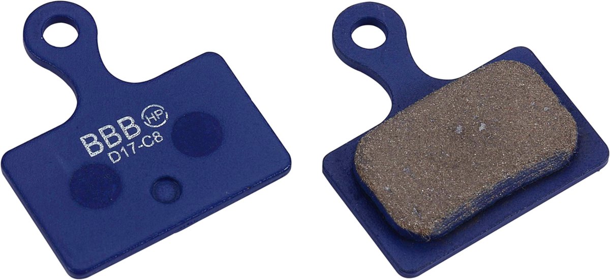 BBB Cycling DiscStop Bremsbeläge – Scheibenbremsbeläge – kompatibel mit Shimano-Scheibenbremsen – blau – BBS-561