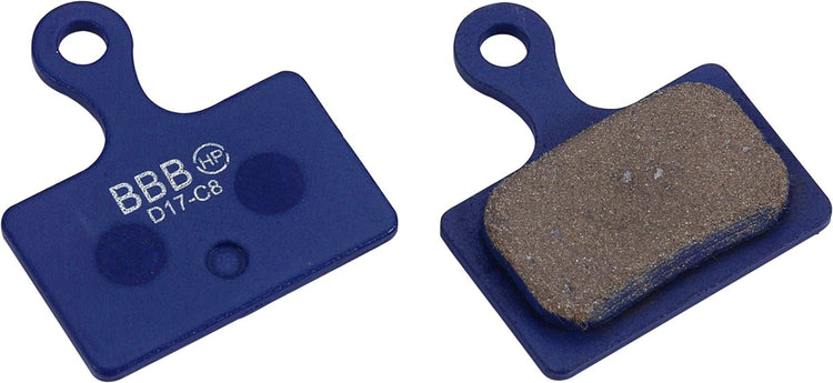 BBB Cycling DiscStop Bremsbeläge – Scheibenbremsbeläge – kompatibel mit Shimano-Scheibenbremsen – blau – BBS-561