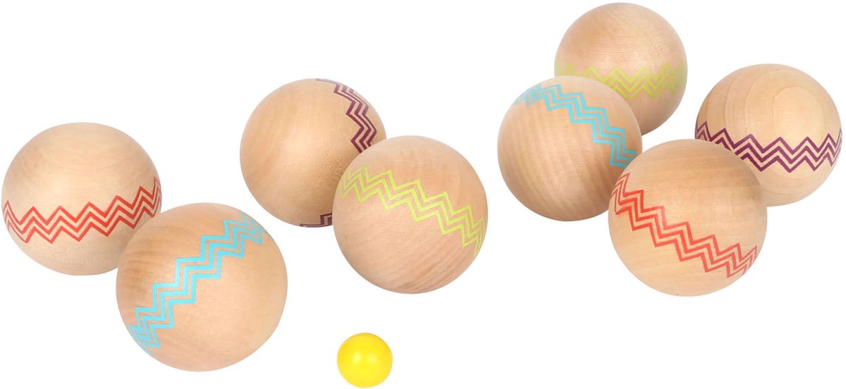 Kleiner Fuß Holz Jeu de Boules, 9dlg.