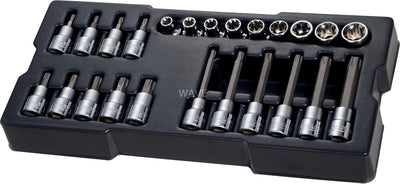 Stanley Transmodul-Torx-Bitsatz 1 2 zeskant 24-delig