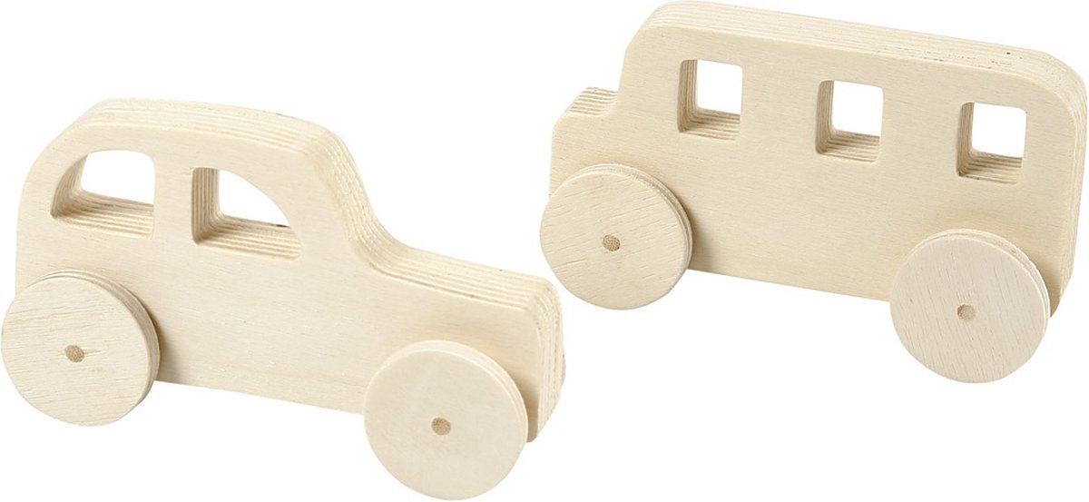 Creativ Company Holzautos, 2st.